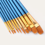 10 Piece Paint Brush Set