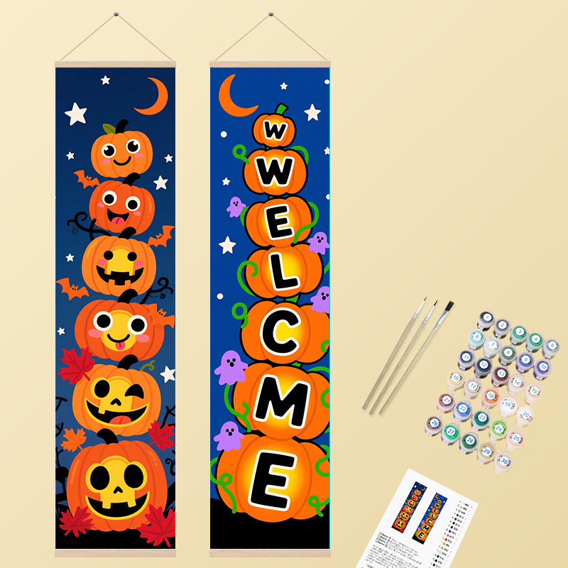 Halloween Welcome 2 Pack PaintlyKit