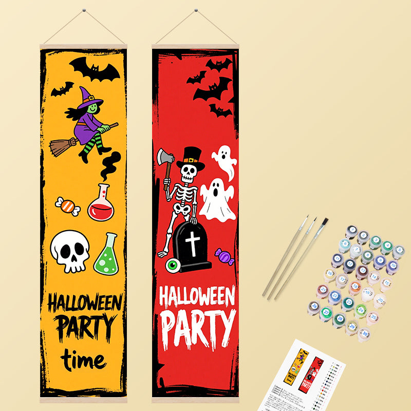 Vibrant Halloween Party 2 Pack PaintlyKit