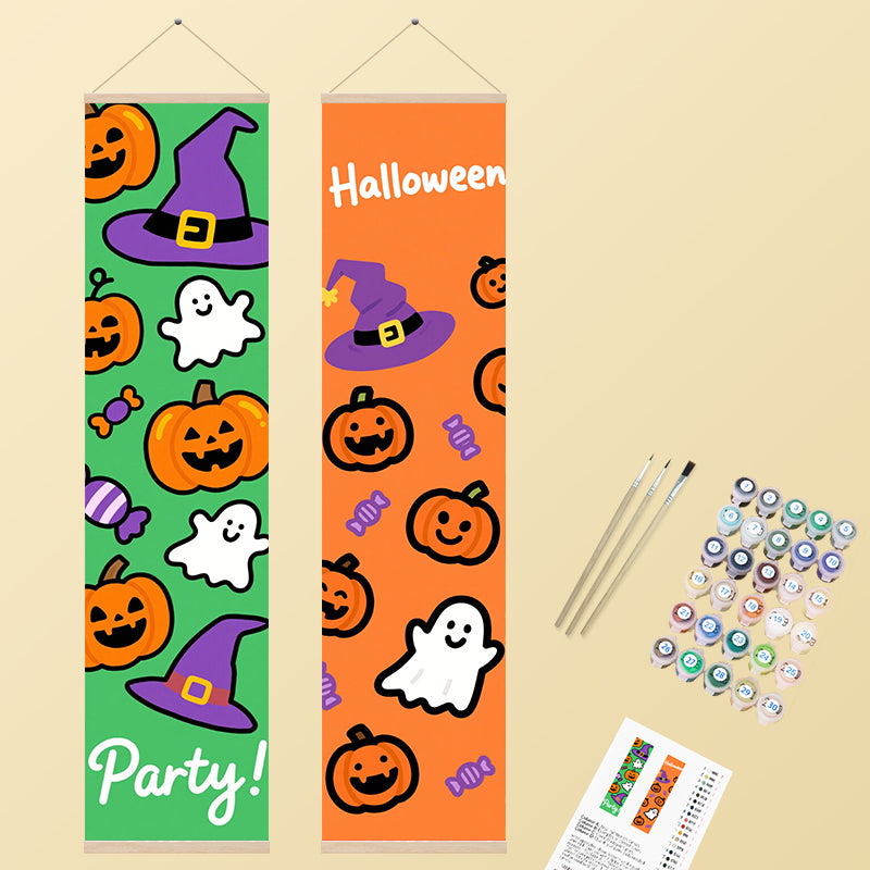 Cheerful Halloween Patterns 2 Pack PaintlyKit