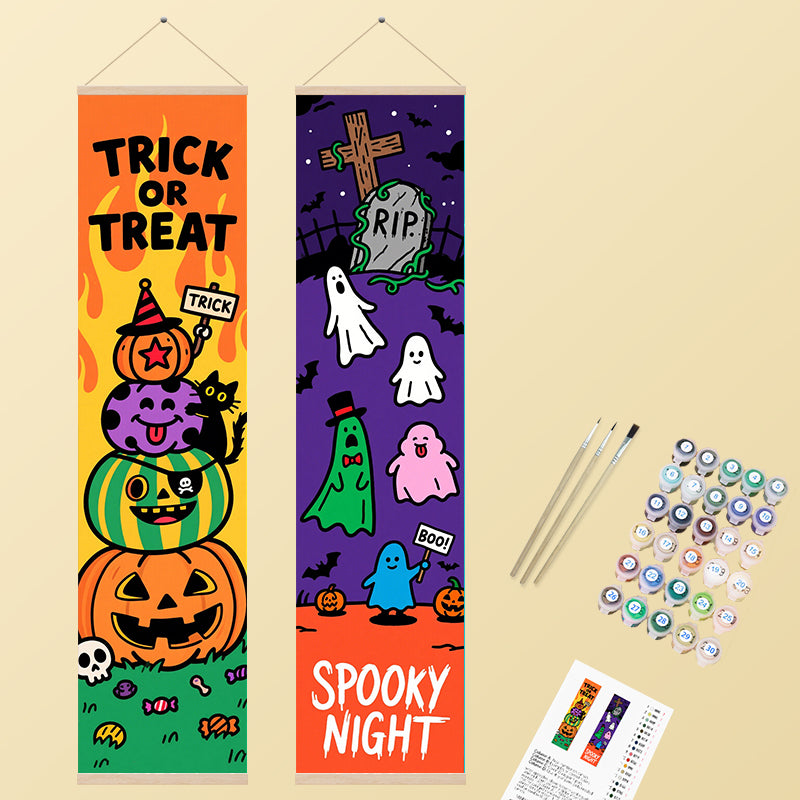 Colorful Spooky Night 2 Pack PaintlyKit