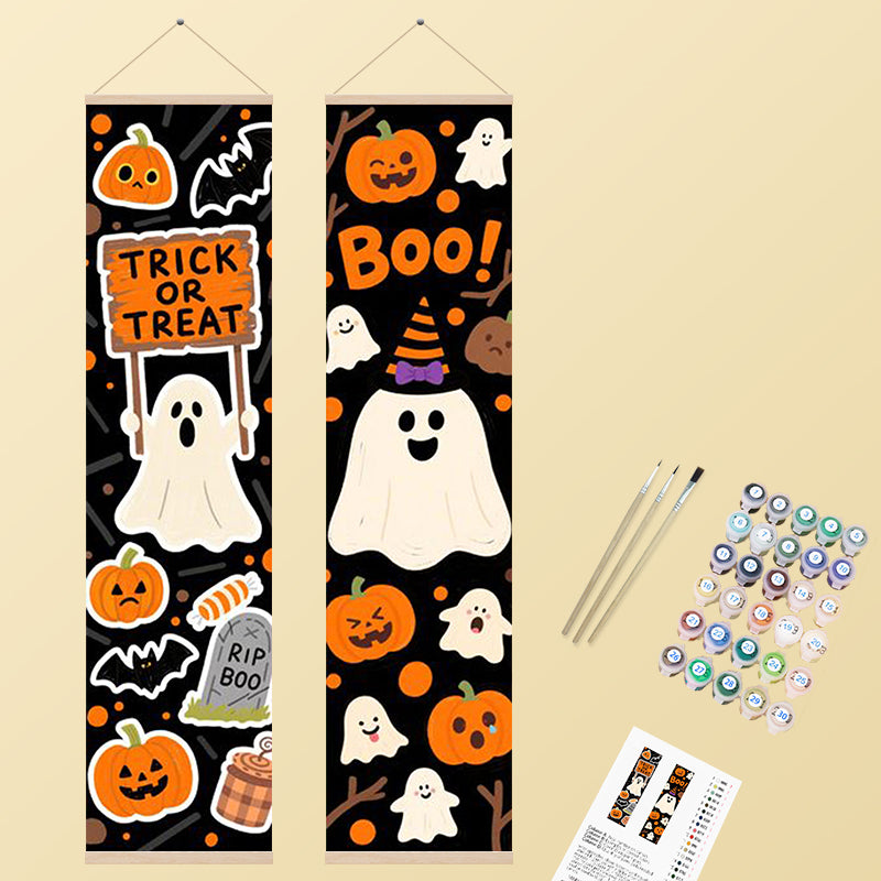 Classic Halloween Pattern 2 Pack PaintlyKit