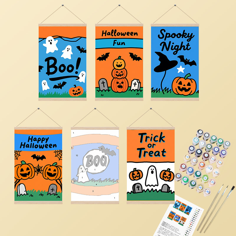 Playful Pumpkins & Ghosts 6 Pack PaintlyKit