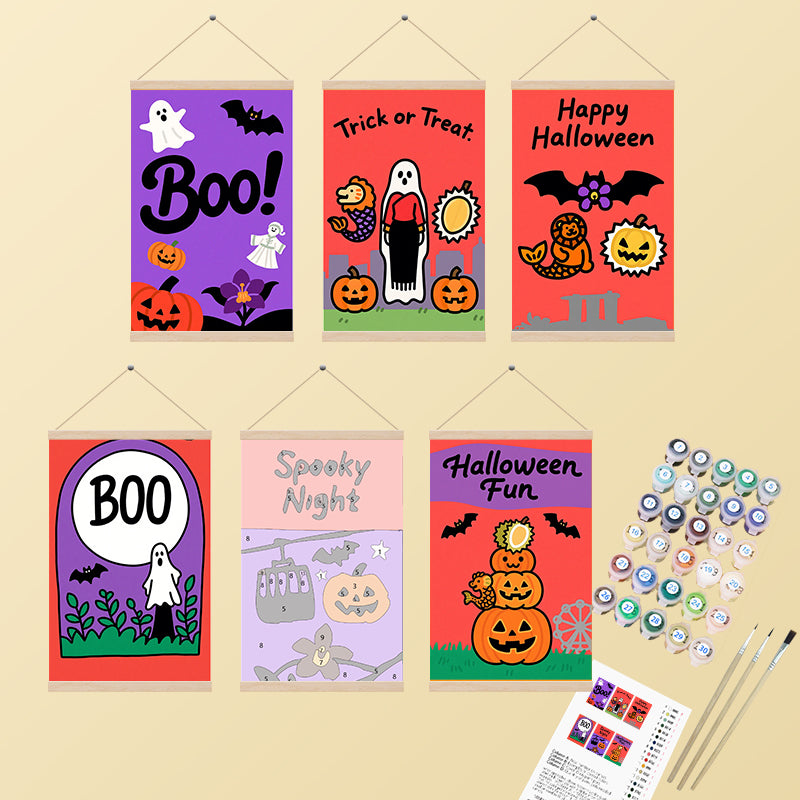 Vibrant Costumed Characters 6 Pack PaintlyKit